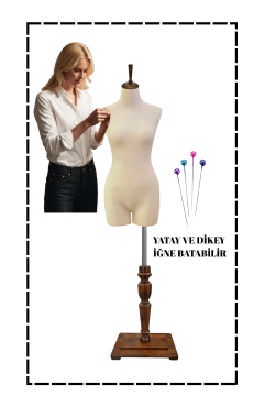 Süngerli Pantolon Giyebilen Terzi Mankeni 36/38/40 Beden 36 beden