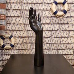 Yüksek Kalite Polyester (Fiber) Bayan El Mankeni Siyah