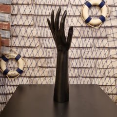 Yüksek Kalite Polyester (Fiber) Bayan El Mankeni Siyah