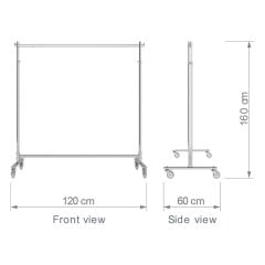 Lüks Tekli Ayarlanabilir Metal Orta Stand Kiralama