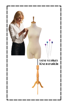 Süngerli Pantolon Giyebilen Terzi Mankeni 36/38/40 Beden 36 beden