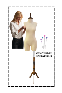 Süngerli Pantolon Giyebilen Terzi Mankeni 36/38/40 Beden 40 beden