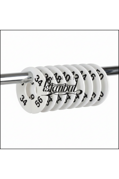 Mağaza ve Depolar İçin Beyaz Renk Beden Ayraçları - Beden Ayracı