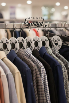 Mağaza ve Depolar İçin Beyaz Renk Beden Ayraçları - Beden Ayracı