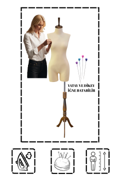 Süngerli Pantolon Giyebilen Terzi Mankeni 36/38/40 Beden 40 beden