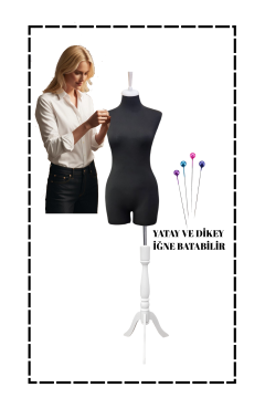 Süngerli Pantolon Giyebilen Terzi Mankeni 36/38/40 Beden 36 beden