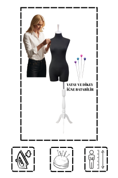 Süngerli Pantolon Giyebilen Terzi Mankeni 36/38/40 Beden 36 beden