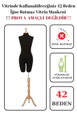Paçalı Vitrin Mankeni Terzi Mankeni 36-38-40-42-44-46 42 beden