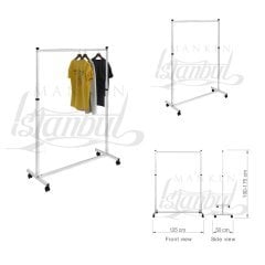 Çift Katlı Metal Orta Stand Kiralama