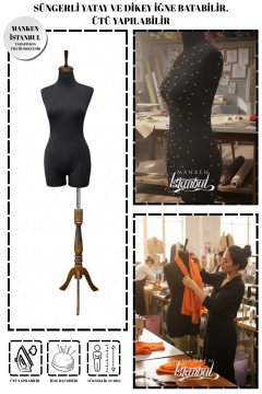 Süngerli Pantolon Giyebilen Terzi Mankeni 36/38/40 Beden 36 beden