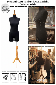 Süngerli Pantolon Giyebilen Terzi Mankeni 36/38/40 Beden