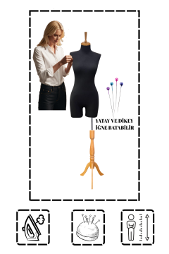 Süngerli Pantolon Giyebilen Terzi Mankeni 36/38/40 Beden 40 beden