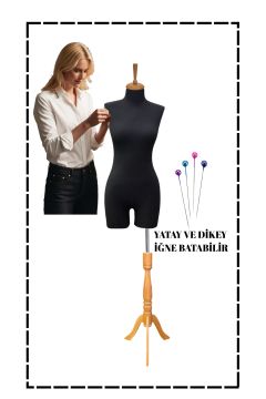 Süngerli Pantolon Giyebilen Terzi Mankeni 36/38/40 Beden 40 beden