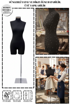 Süngerli Pantolon Giyebilen Terzi Mankeni 36/38/40 Beden