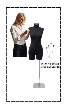 Süngerli Pantolon Giyebilen Terzi Mankeni 36/38/40 Beden 38 beden