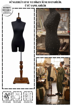 Süngerli Pantolon Giyebilen Terzi Mankeni 36/38/40 Beden