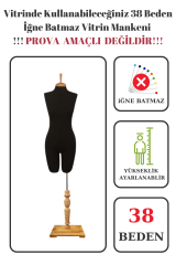 Pantolon Giyebilen 36-38-40-42-44-46 Beden Vitrin Amaçlı Terzi Mankeni 38 beden