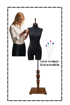 Süngerli Pantolon Giyebilen Terzi Mankeni 36/38/40 Beden 38 beden