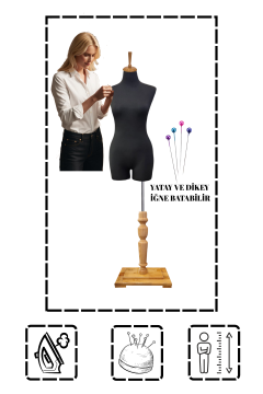 Süngerli Pantolon Giyebilen Terzi Mankeni 36/38/40 Beden 36 beden