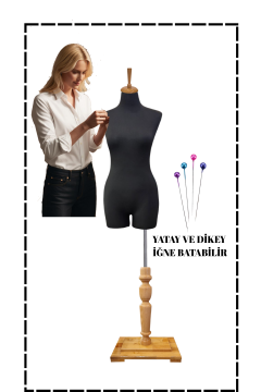 Süngerli Pantolon Giyebilen Terzi Mankeni 36/38/40 Beden 36 beden