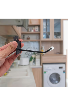 Özel Üretim Koruma Kauçuk Siyah Kanallı Pano Kancası