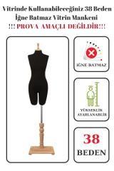 Pantolon Giyebilen Vitrin Mankeni Terzi Mankeni 36-38-40-42-44-46 38 beden