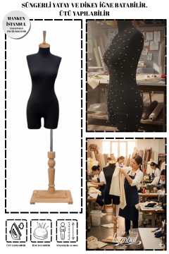 Süngerli Pantolon Giyebilen Terzi Mankeni 36/38/40 Beden