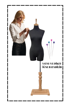 Süngerli Pantolon Giyebilen Terzi Mankeni 36/38/40 Beden 36 beden