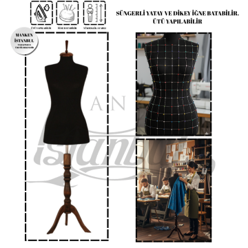 Süngerli Terzi Prova Mankeni 34-46 Beden Arası 34 beden