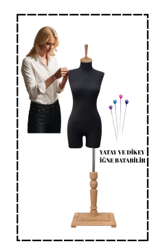 Süngerli Pantolon Giyebilen Terzi Mankeni 36/38/40 Beden 38 beden