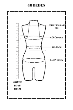 Süngerli Pantolon Giyebilen Terzi Mankeni 36/38/40 Beden 40 beden