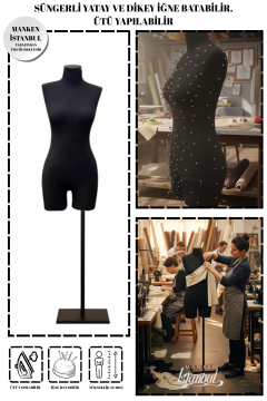 Süngerli Pantolon Giyebilen Terzi Mankeni 36/38/40 Beden