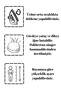 Süngerli Pantolon Giyebilen Terzi Mankeni 36/38/40 Beden