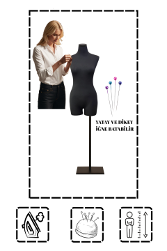 Süngerli Pantolon Giyebilen Terzi Mankeni 36/38/40 Beden 36 beden