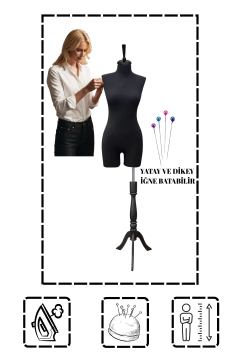 Süngerli Pantolon Giyebilen Terzi Mankeni 36/38/40 Beden