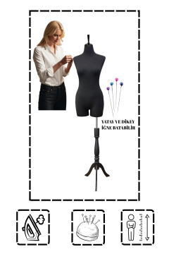 Süngerli Pantolon Giyebilen Terzi Mankeni 36/38/40 Beden 36 beden