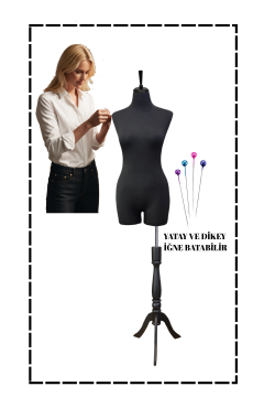 Süngerli Pantolon Giyebilen Terzi Mankeni 36/38/40 Beden 36 beden