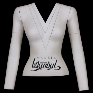 M Beden Fotoğraf çekimi için bayan hayalet vitrin mankeni