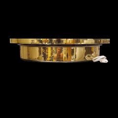 Döner Platform Gold Elektrikli Dönen Stand 50 cm