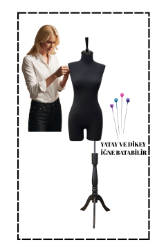 Süngerli Pantolon Giyebilen Terzi Mankeni 36/38/40 Beden 40 beden