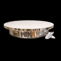 Döner Platform Silver Elektrikli Dönen Stand 50 cm