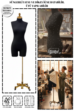 Süngerli Pantolon Giyebilen Terzi Mankeni 36/38/40 Beden