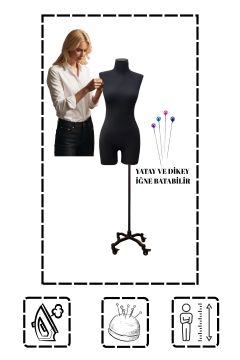 Süngerli Pantolon Giyebilen Terzi Mankeni 36/38/40 Beden