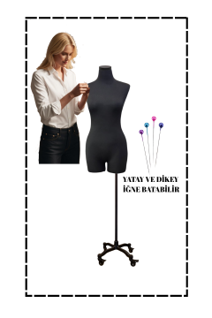 Süngerli Pantolon Giyebilen Terzi Mankeni 36/38/40 Beden 36 beden