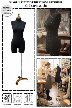 Süngerli Pantolon Giyebilen Terzi Mankeni 36/38/40 Beden