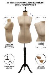 Yüksek Kalite Özel Punto Dikişli Full Sünger Terzi Mankeni