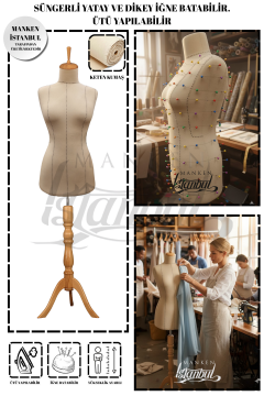 Yüksek kalite Özel Punto dikişli  full iğne batabilen terzi mankeni