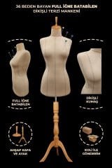 Yüksek kalite Özel Punto dikişli  full iğne batabilen terzi mankeni