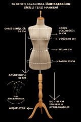 Yüksek kalite Özel Punto dikişli  full iğne batabilen terzi mankeni