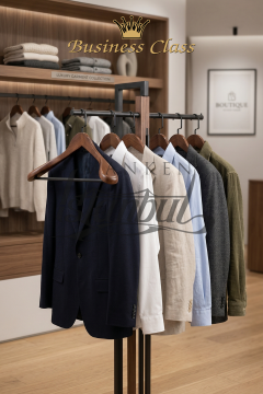 Delüks 44 CM Masif Ahşap Ceket Askısı Elbise Askısı Takım Askısı